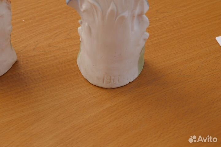 Фарфоровые статуэтки Дамы. 25 см. Европа. Бисквит