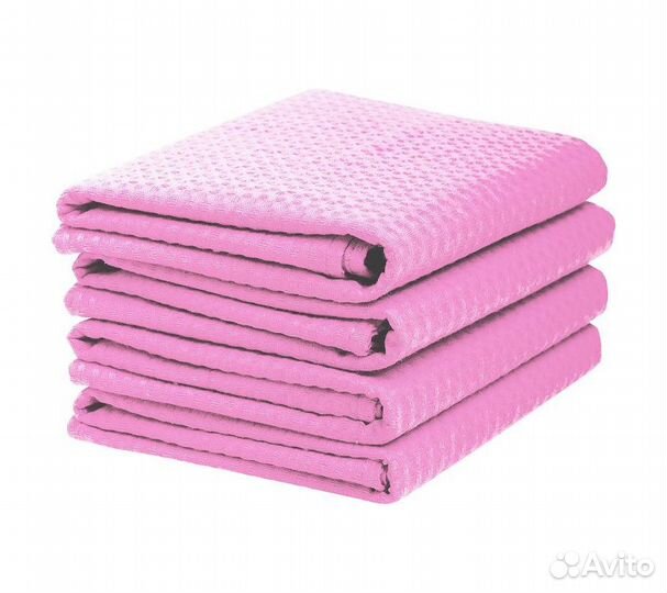 Комплектполотенецвафельныхhomeone45х70(4шт),розовы