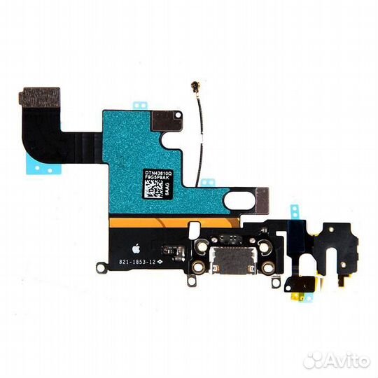 Шлейф с разъёмом зарядки,микрофоном, гарнитуры и а