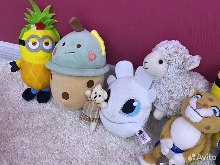 Мягкие игрушки пакетом