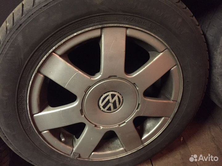 Литые диски r15 5x112 б/у родные немцы