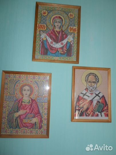 Картины, вышитые крестиком