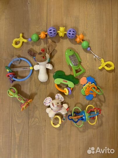 Прорезыватель, погремушки