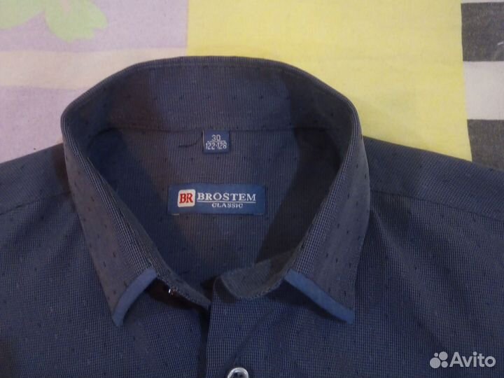 Рубашка новая для мальчика 122-128