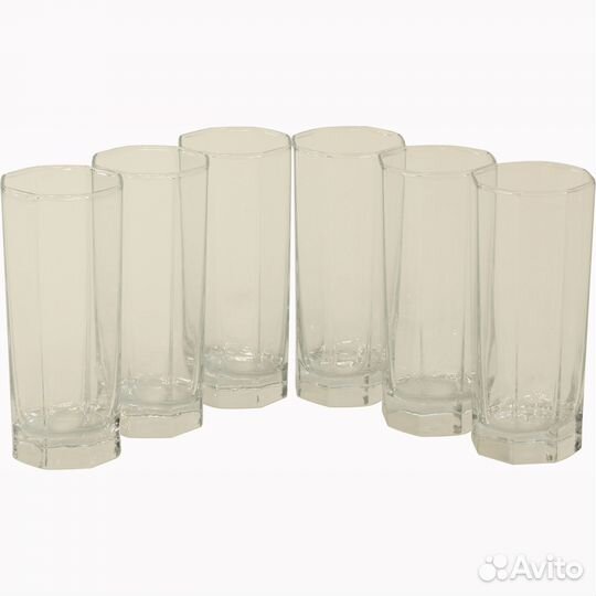 Tango Набор стаканов 6шт выс. 275мл (Бор) Pasabah