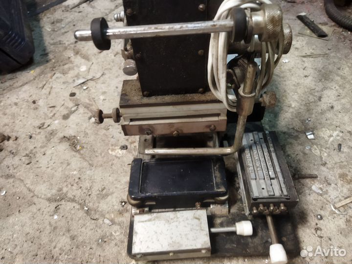 Пресс для горячего тиснения, старинный