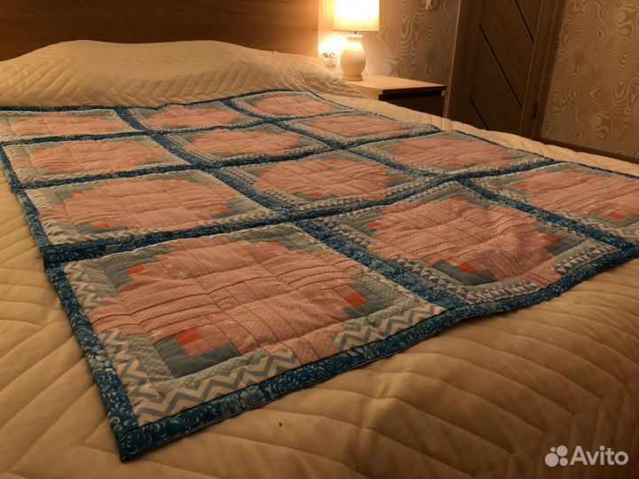 Детское покрывало в технике пэчворк