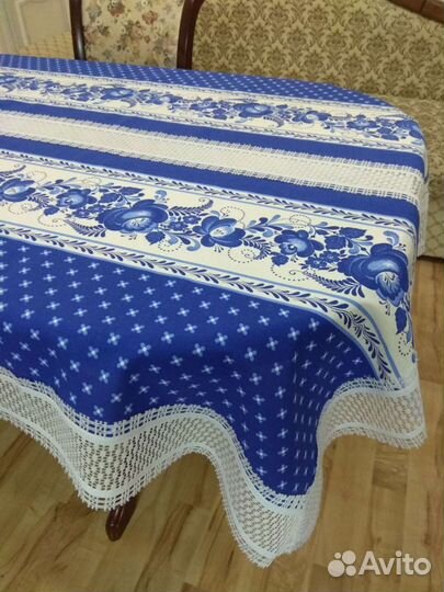 Скатерть Гжель