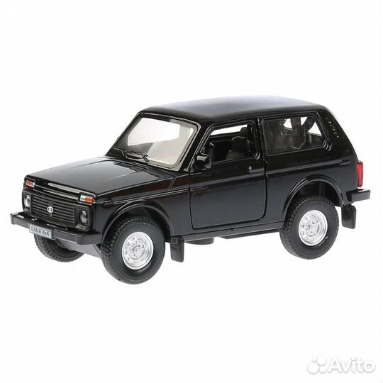 Модель Ваз 2121 Нива чёрная Технопарк