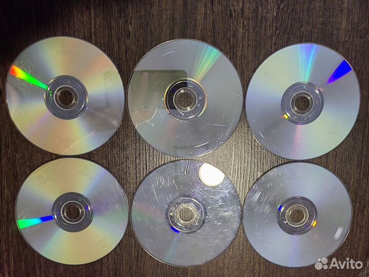 Диски на sony playstation 2
