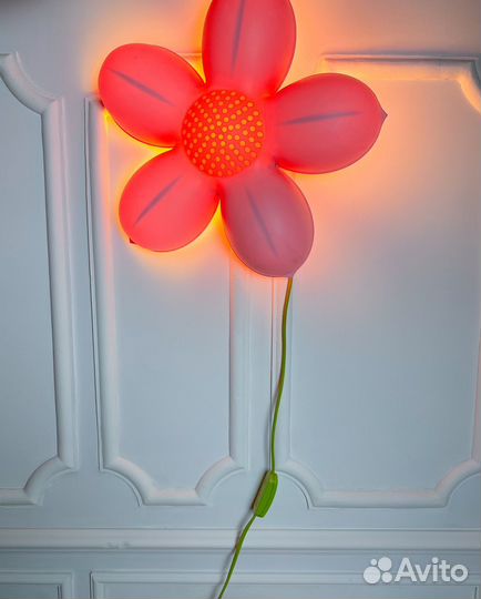 Светильник детский IKEA smila Blomma ромашка