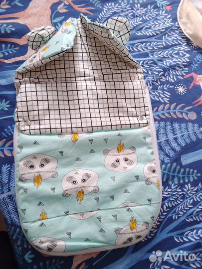 Теплый конверт в коляску