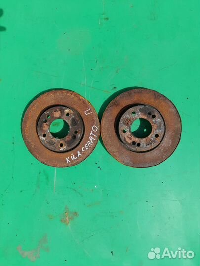 Передние тормозные диски KIA Cerato 2