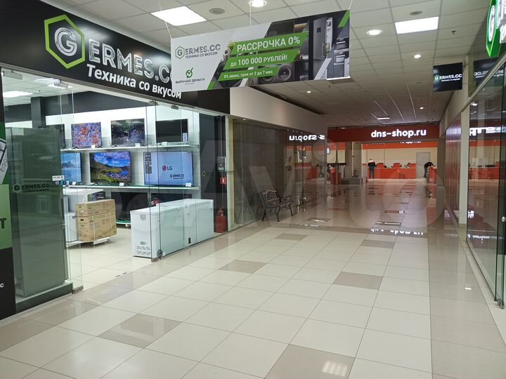 Площади в торговом центре FM от 46 м2