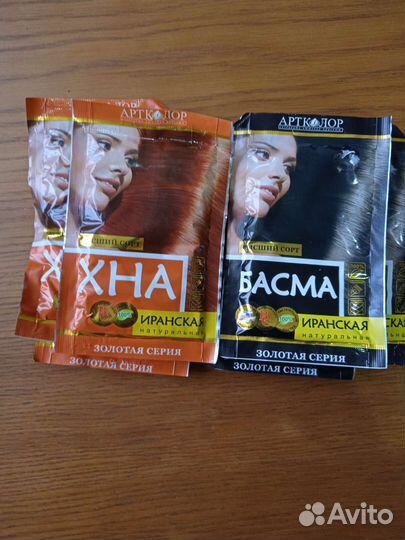 Хна Басма краска для волос