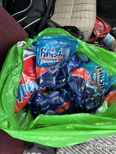 Капсулы для посудомоечных машин finish