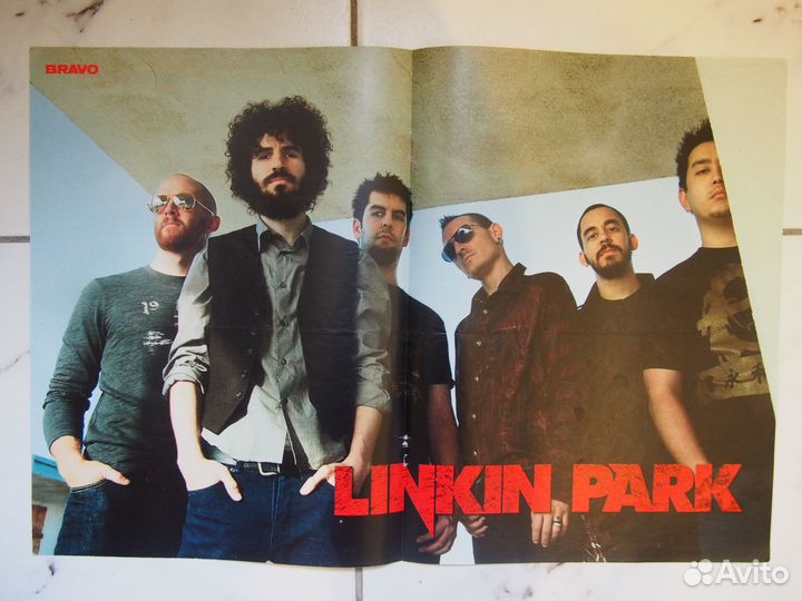 Linkin park CD диск с плакатом 10 альбомов