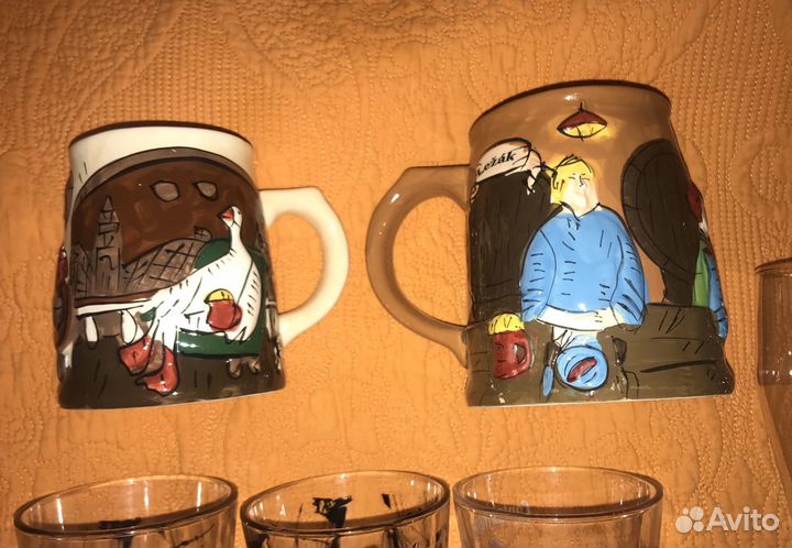 Стаканы кружки Captain Morgan Coca-cola