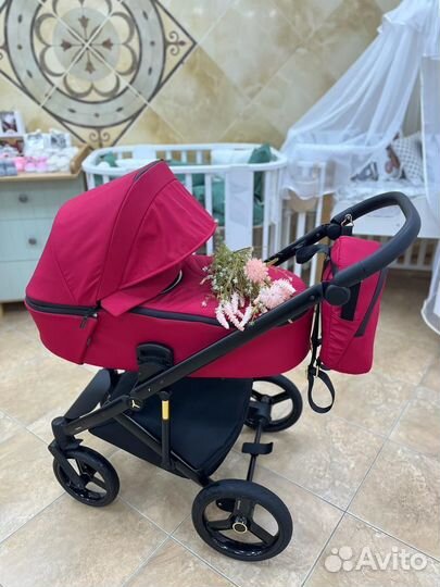 Коляска 2 в 1 Bexa ultra красный