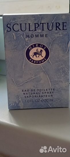 Nicos sculpture homme 30мл.Туалетная вода Франция