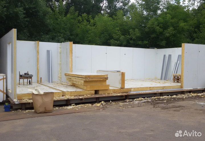 Сборка холодильной камеры