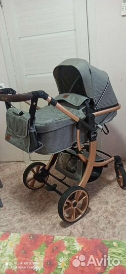 Коляска 3 в 1 sweet kids