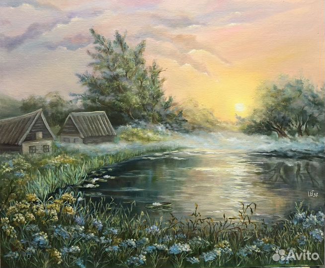 Картина маслом на холсте