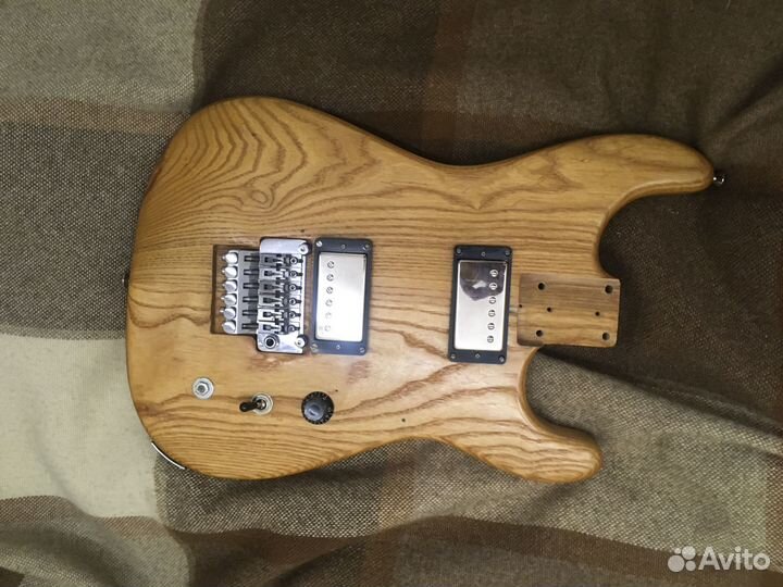 Дека электрогитары ebay два куска ясеня с железом