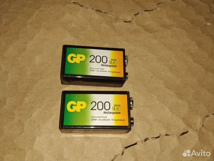 Батарейки 9в
