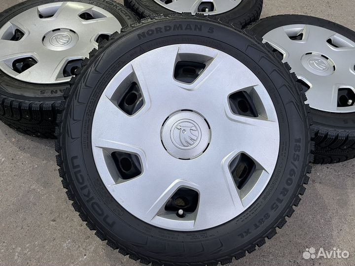 Колеса skoda rapid Nokian Nordman 185/60 R15