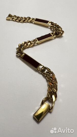 Стильный винтажный браслет Avon с эмалью