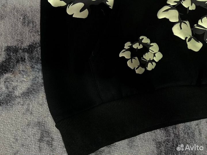 Худи Denim tears x travis scott