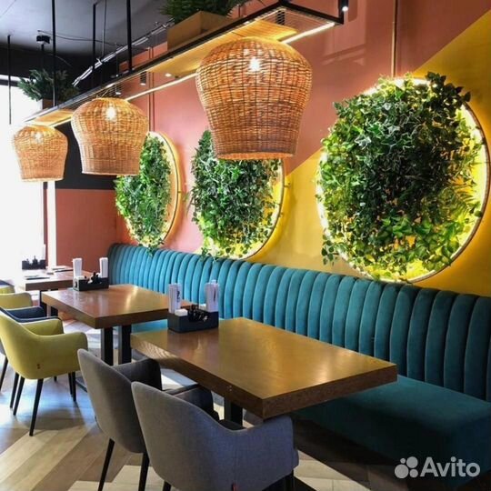 Плетеный абажур