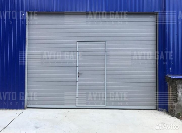 Гаражные ворота секционные