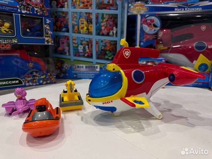 Щенячий патруль вертолет мини