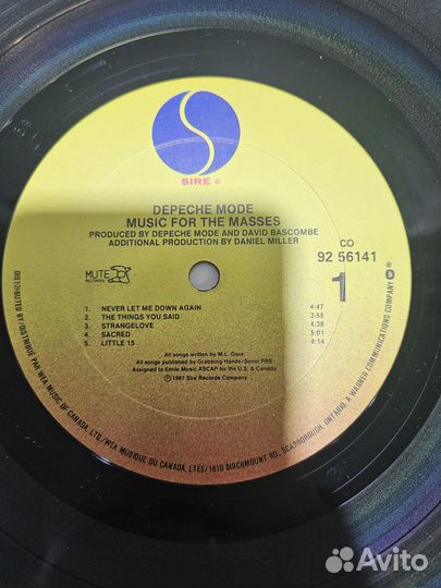 Depeche Mode – Music For The Masses