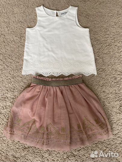 Джинсовая куртка и вещи для девочки