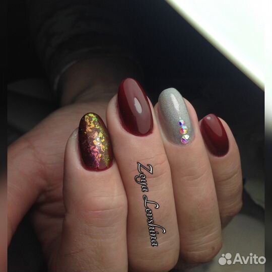 Маникюр, покрытие гель-лак, наращивание ногтей