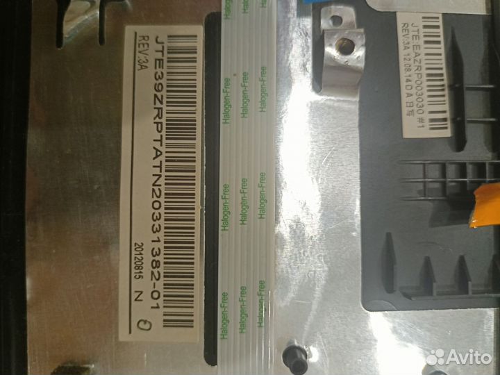 Acer v5-551 топкейс + клавиатура и крышка матрицы