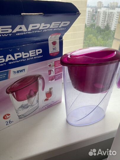 Кувшин фильтр для воды Барьер 2,6 лт
