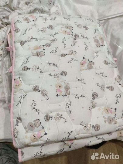 Постельное белье с бортиками, бортики в кроватку