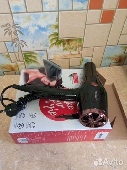 Фен для волос новый