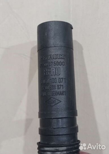 Катушка зажигания renault clio rs3