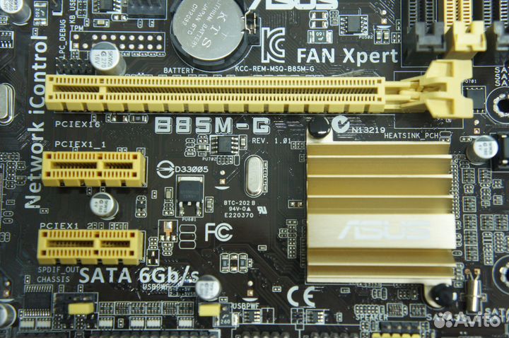 Материнская плата Asus B85M-G rev1.01