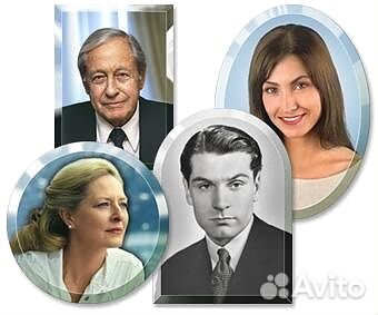 Памятники из гранита, стекла, Фотокерамика