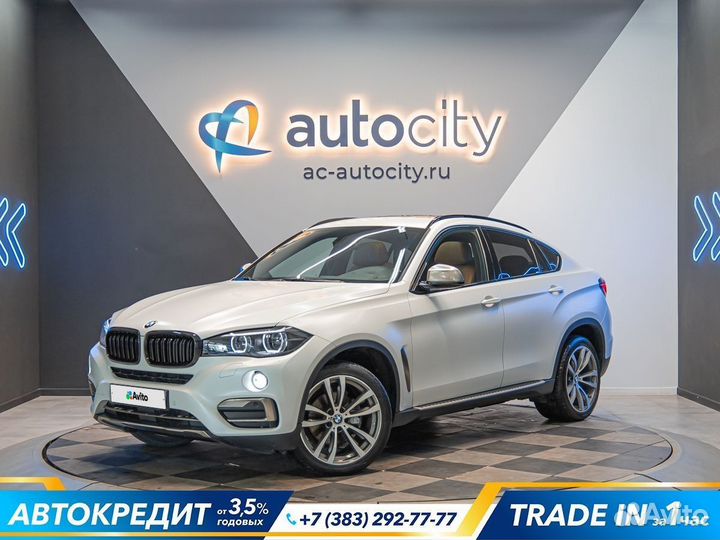 BMW X6 3.0 AT, 2017, 88 311 км
