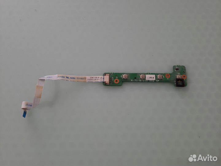 Кнопка включения + индикация для DNS W170ER