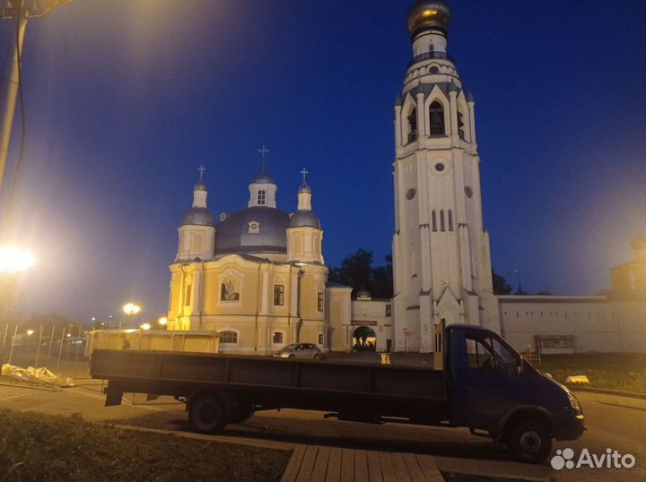 Грузоперевозки газель открытая 6 метров