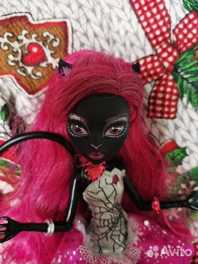 Куклы Монстер Хай Кети нуар Мяулодия Пурсифона зом