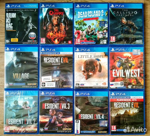 Игры на Sony ps4 ps5